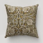 William Morris At Home Pimpernel Velvet Flint Cushion