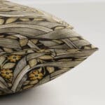 William Morris At Home Pimpernel Velvet Flint Cushion
