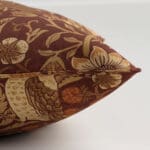 William Morris At Home Strawberry Thief Madder Cushion