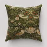 William Morris At Home Strawberry Thief Nettle Cushion