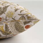 William Morris At Home Strawberry Thief Ochre Cushion
