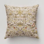 William Morris At Home Strawberry Thief Ochre Cushion