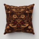 William Morris At Home Strawberry Thief Velvet Acorn Cushion