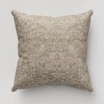 William Morris At Home Strawberry Thief Woven Limestone Cushion