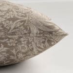 William Morris At Home Strawberry Thief Woven Limestone Cushion