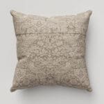 William Morris At Home Strawberry Thief Woven Limestone Cushion