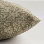 William Morris At Home Strawberry Thief Woven Sage Cushion