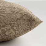 William Morris At Home Strawberry Thief Woven Walnut Cushion