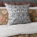 William Morris At Home Sunflower Indigo Cushion