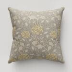 William Morris At Home Wild Tulip Limestone Cushion