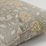 William Morris At Home Wild Tulip Limestone Cushion