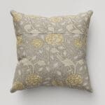 William Morris At Home Wild Tulip Limestone Cushion