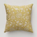 William Morris At Home Wild Tulip Ochre Cushion