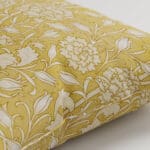 William Morris At Home Wild Tulip Ochre Cushion