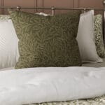 William Morris At Home Willow Woven Sage Cushion