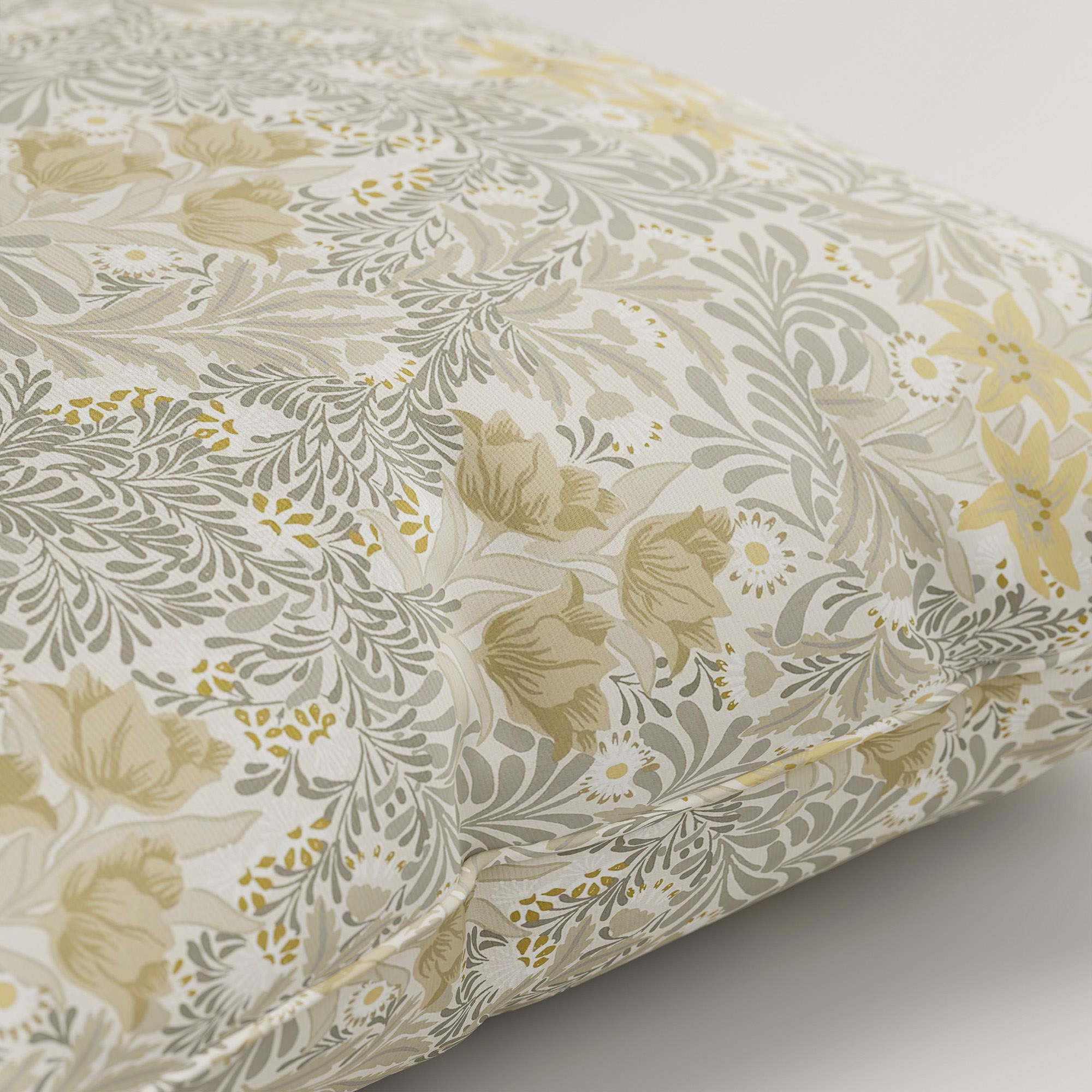 William Morris At Home Bower Barley Cushion - Image 3