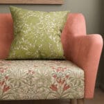 William Morris At Home Compton Silhouette Velvet Apple Cushion