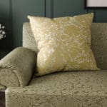 William Morris At Home Compton Silhouette Velvet Barley Cushion