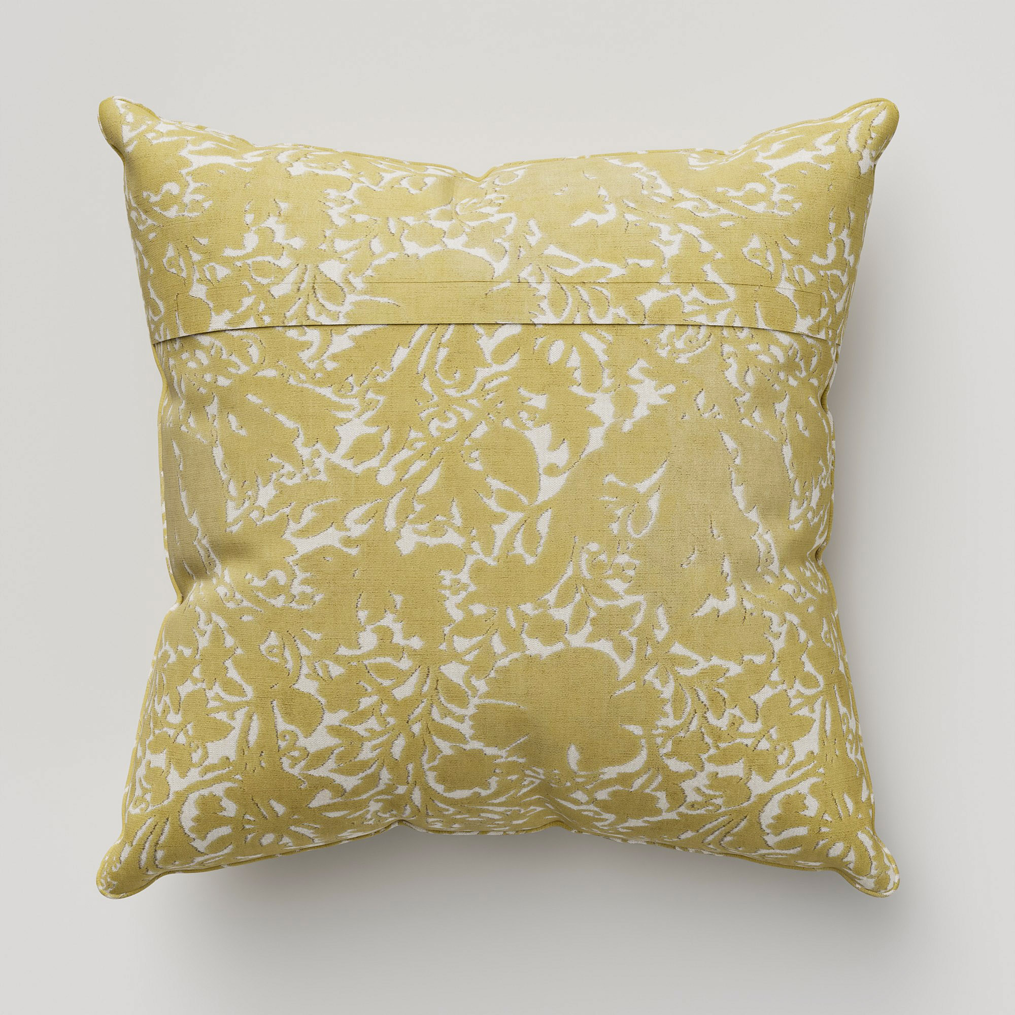 William Morris At Home Compton Silhouette Velvet Barley Cushion - Image 5