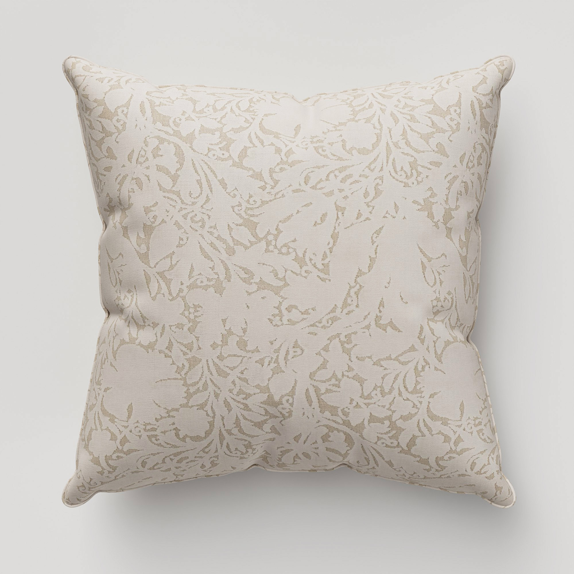 William Morris At Home Compton Silhouette Velvet Cloud Cushion - Image 2