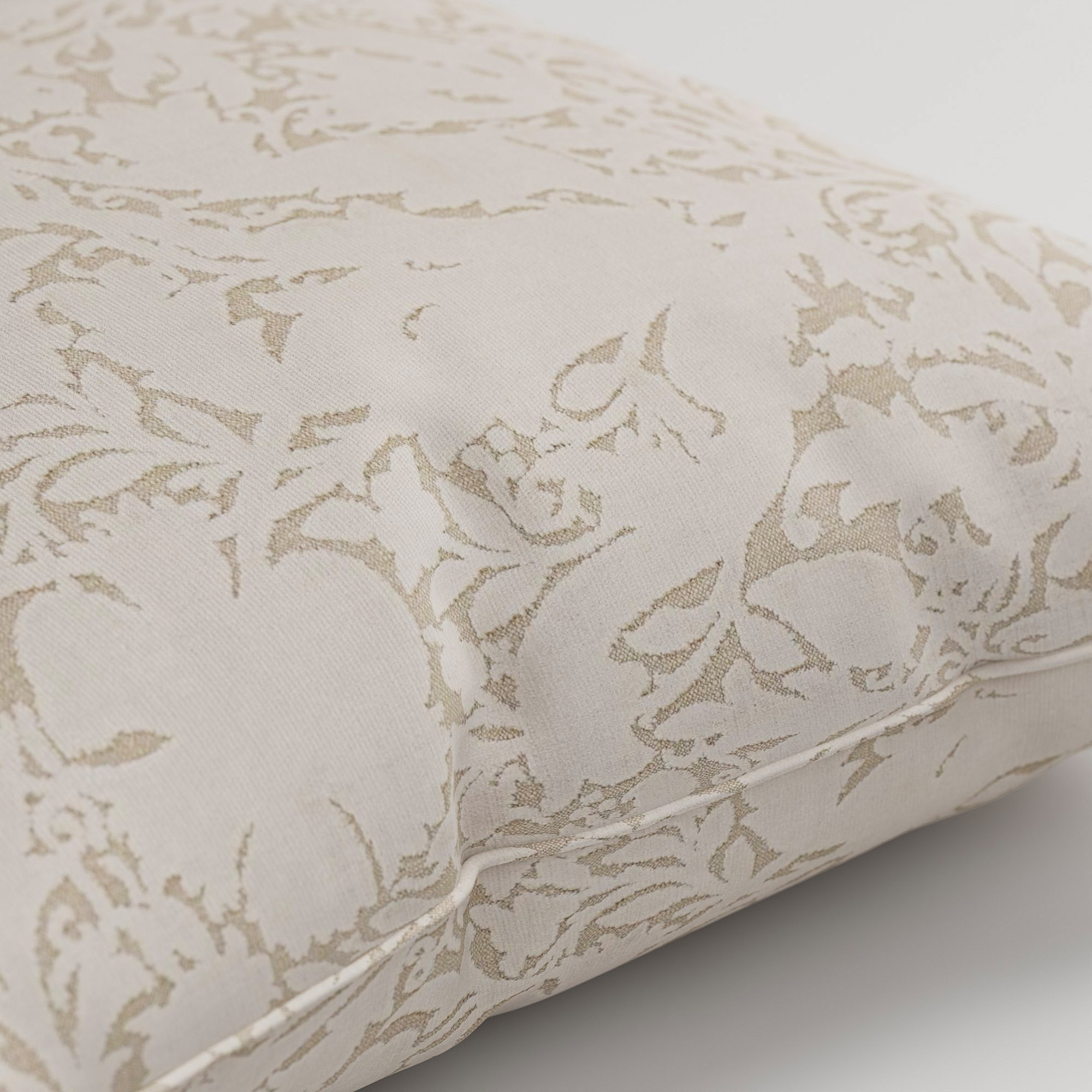 William Morris At Home Compton Silhouette Velvet Cloud Cushion - Image 3