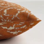 William Morris At Home Compton Silhouette Velvet Terracotta Cushion