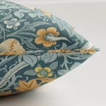 William Morris At Home Compton Velvet Bluebird Cushion