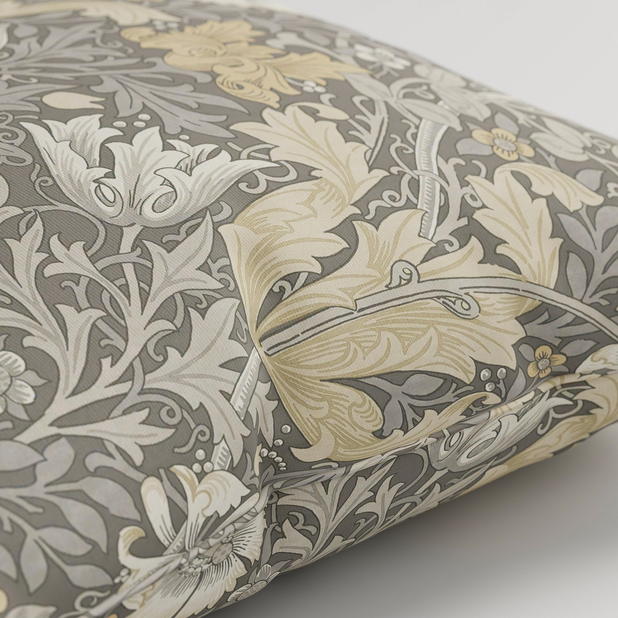 William Morris At Home Compton Velvet Cobble Cushion - Image 3
