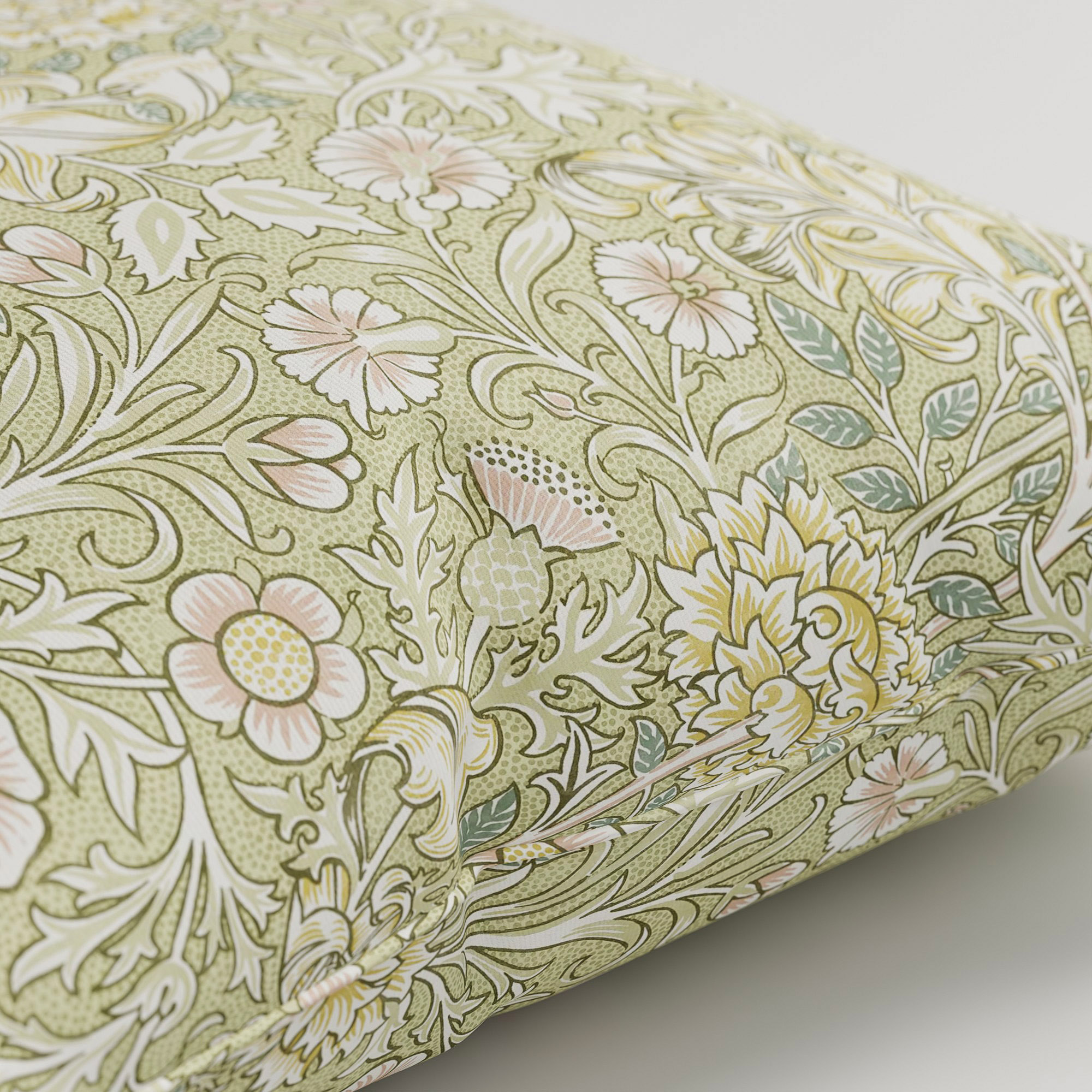 William Morris At Home Double Bough Apple Cushion - Image 3