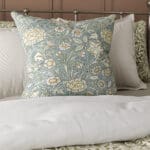 William Morris At Home Double Bough Bluebird Cushion