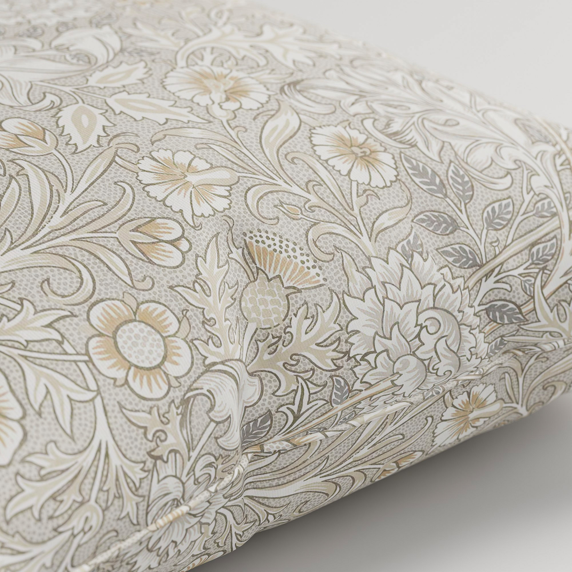 William Morris At Home Double Bough Barley Cushion - Image 3