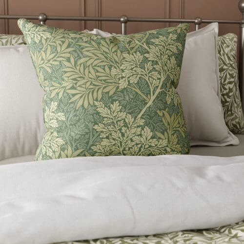 William Morris At Home Foliage Apple Cushion