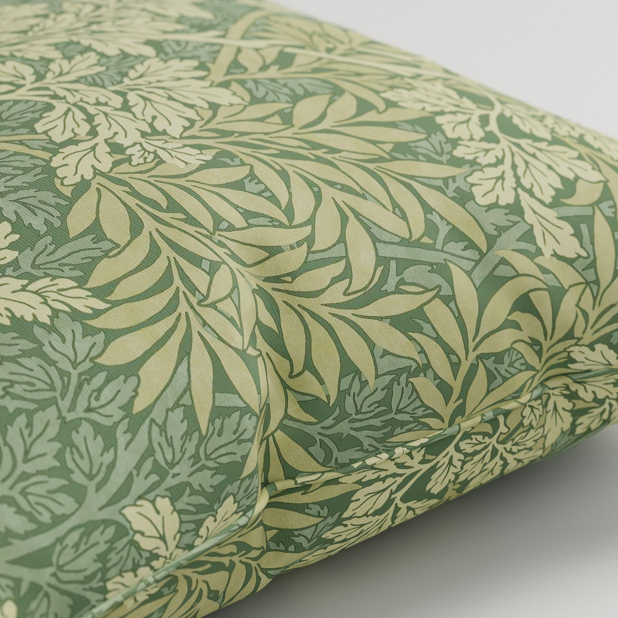 William Morris At Home Foliage Apple Cushion - Image 3