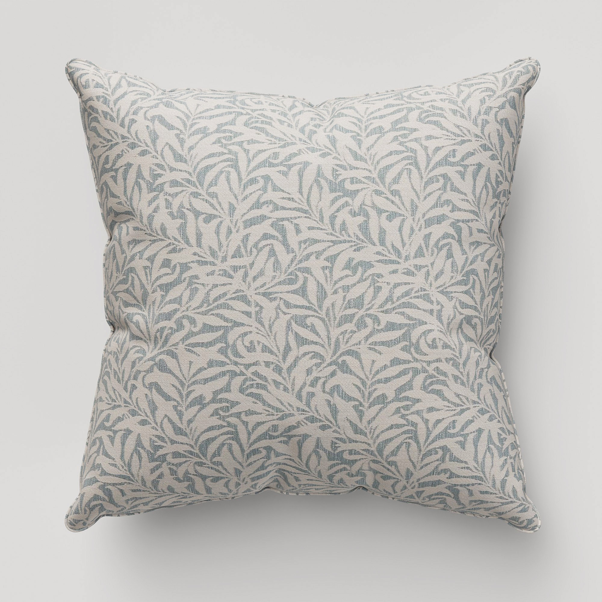 William Morris At Home Willow Bough Woven Sky Cushion - Image 2