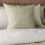 William Morris At Home Willow Bough Woven Lichen Cushion
