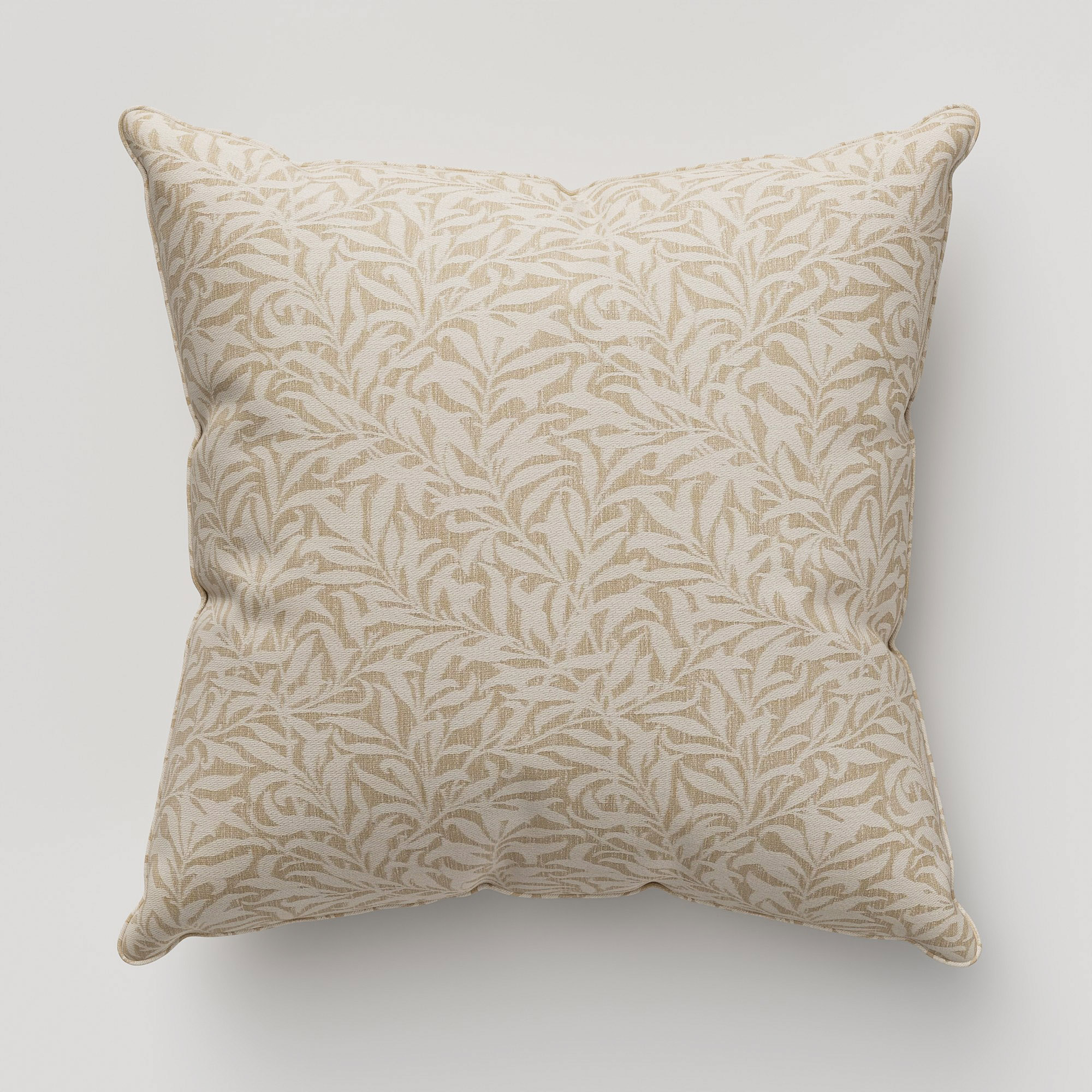 William Morris At Home Willow Bough Woven Barley Cushion - Image 2