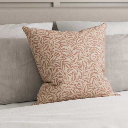 William Morris At Home Willow Bough Woven Brick Cushion