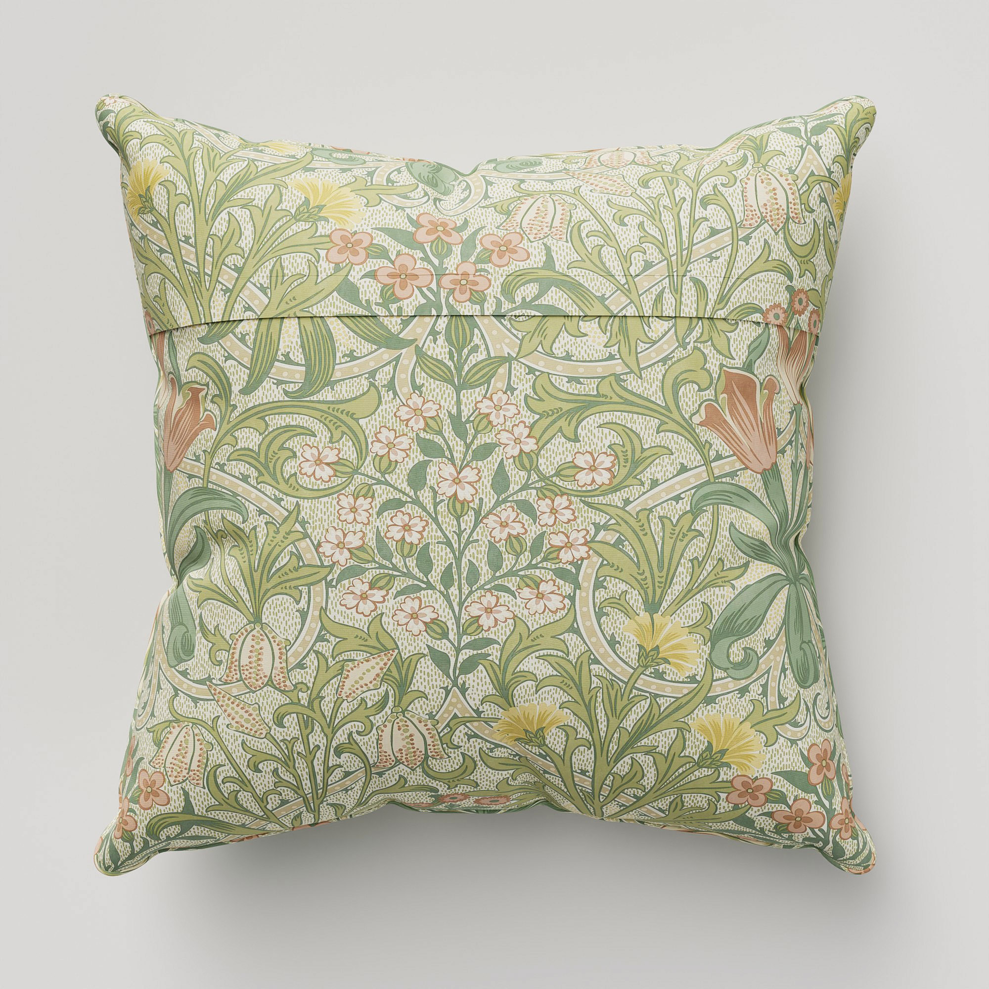 William Morris At Home Woodland Weeds Apple Cushion - Image 5