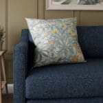 William Morris At Home Woodland Weeds Bluebird Cushion