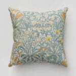 William Morris At Home Woodland Weeds Bluebird Cushion