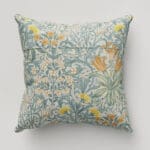 William Morris At Home Woodland Weeds Bluebird Cushion