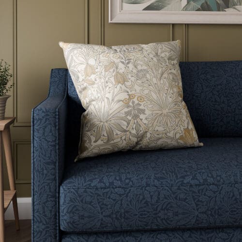 William Morris At Home Woodland Weeds Barley Cushion