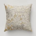 William Morris At Home Woodland Weeds Barley Cushion