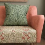 William Morris At Home Acorn Eucalyptus Cushion