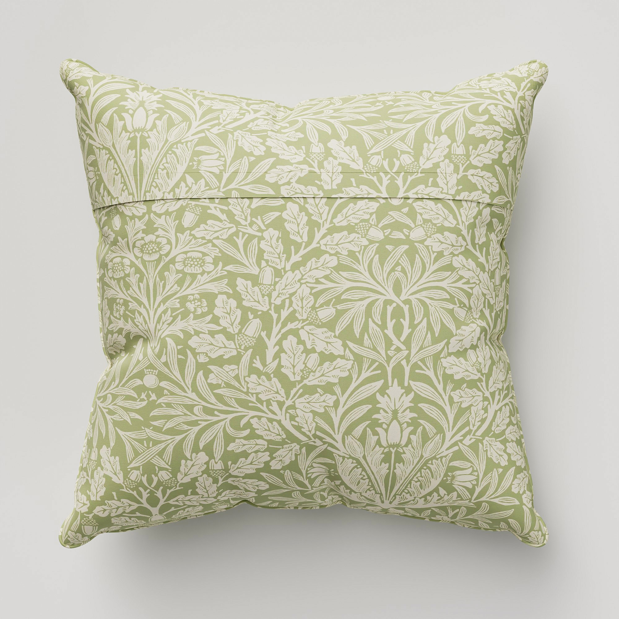 William Morris At Home Acorn Lichen Cushion - Image 5