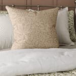 William Morris At Home Acorn Velvet Clay Cushion