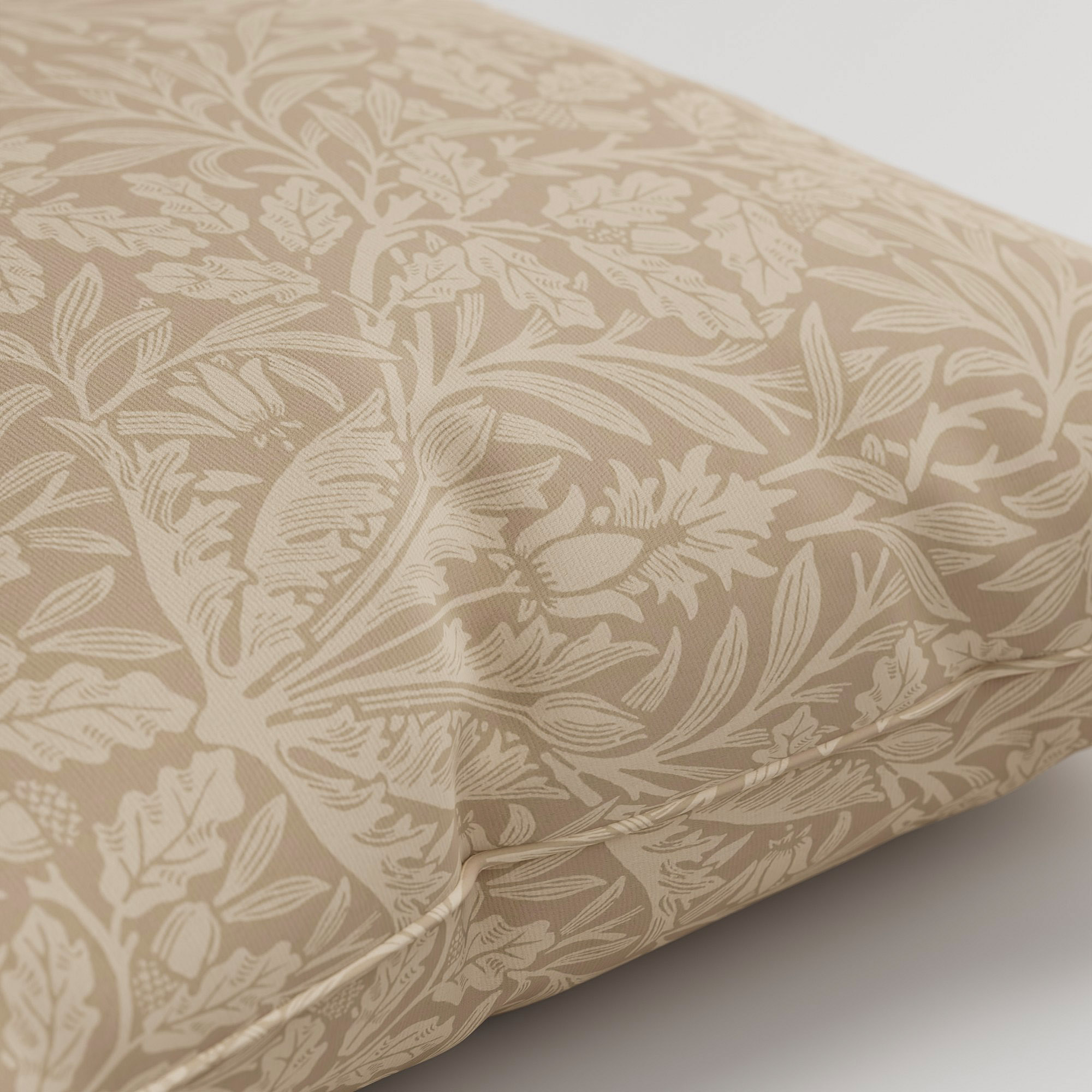William Morris At Home Acorn Velvet Clay Cushion - Image 3