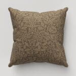William Morris At Home Acorn Velvet Truffle Cushion