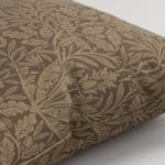 William Morris At Home Acorn Velvet Truffle Cushion