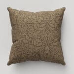 William Morris At Home Acorn Velvet Truffle Cushion
